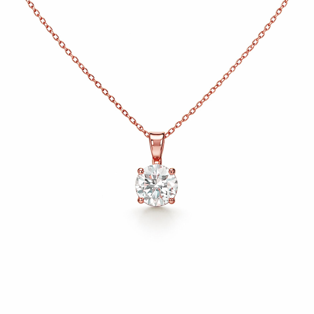 Round Brilliant Cut Four Prongs
