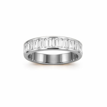 Channel Set Baguette Diamond Eternity Ring