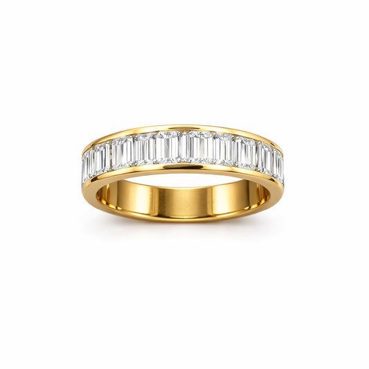 Channel Set Baguette Diamond Eternity Ring