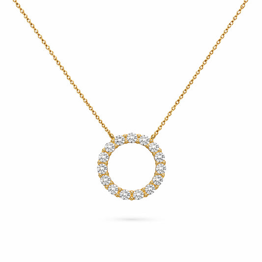 Circular Pendant Prong Set