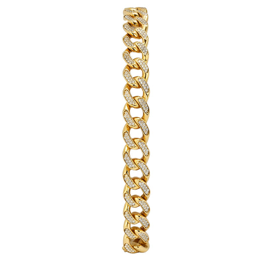 Pave Set Men Bracelet