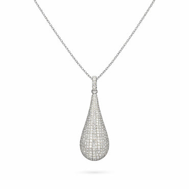 Pave Set Necklace