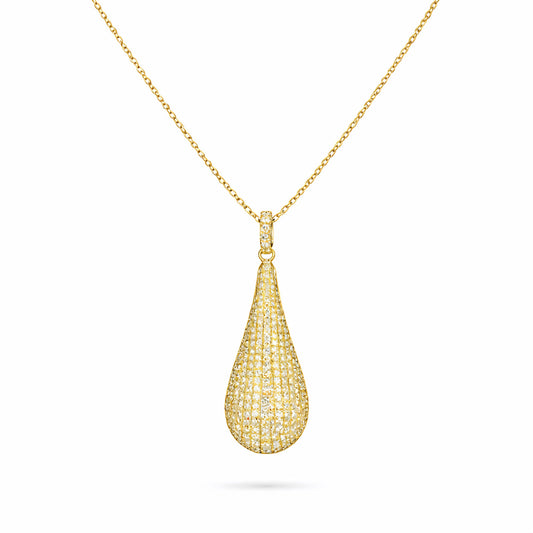 Pave Set Necklace