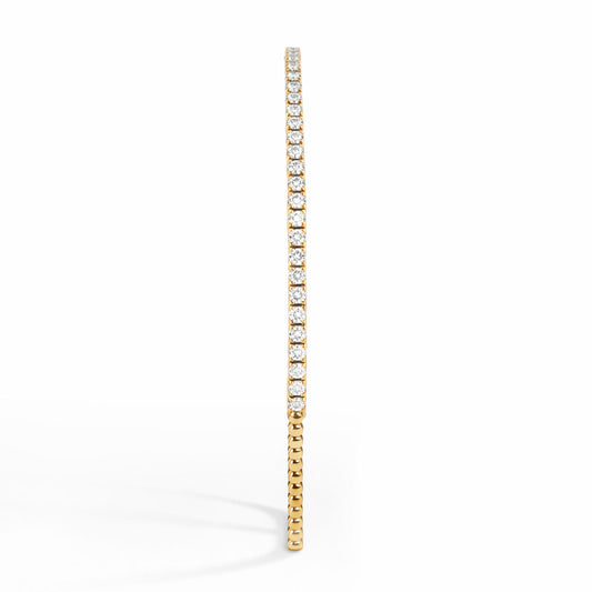 Round Brilliant Cut Tennis Bracelet